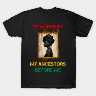 Black History Month Powerful Black Women T-Shirt